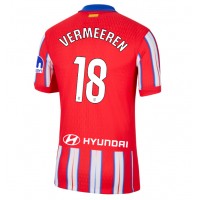 Pánský Fotbalový dres Atletico Madrid Arthur Vermeeren #18 2024-25 Domácí Krátký Rukáv